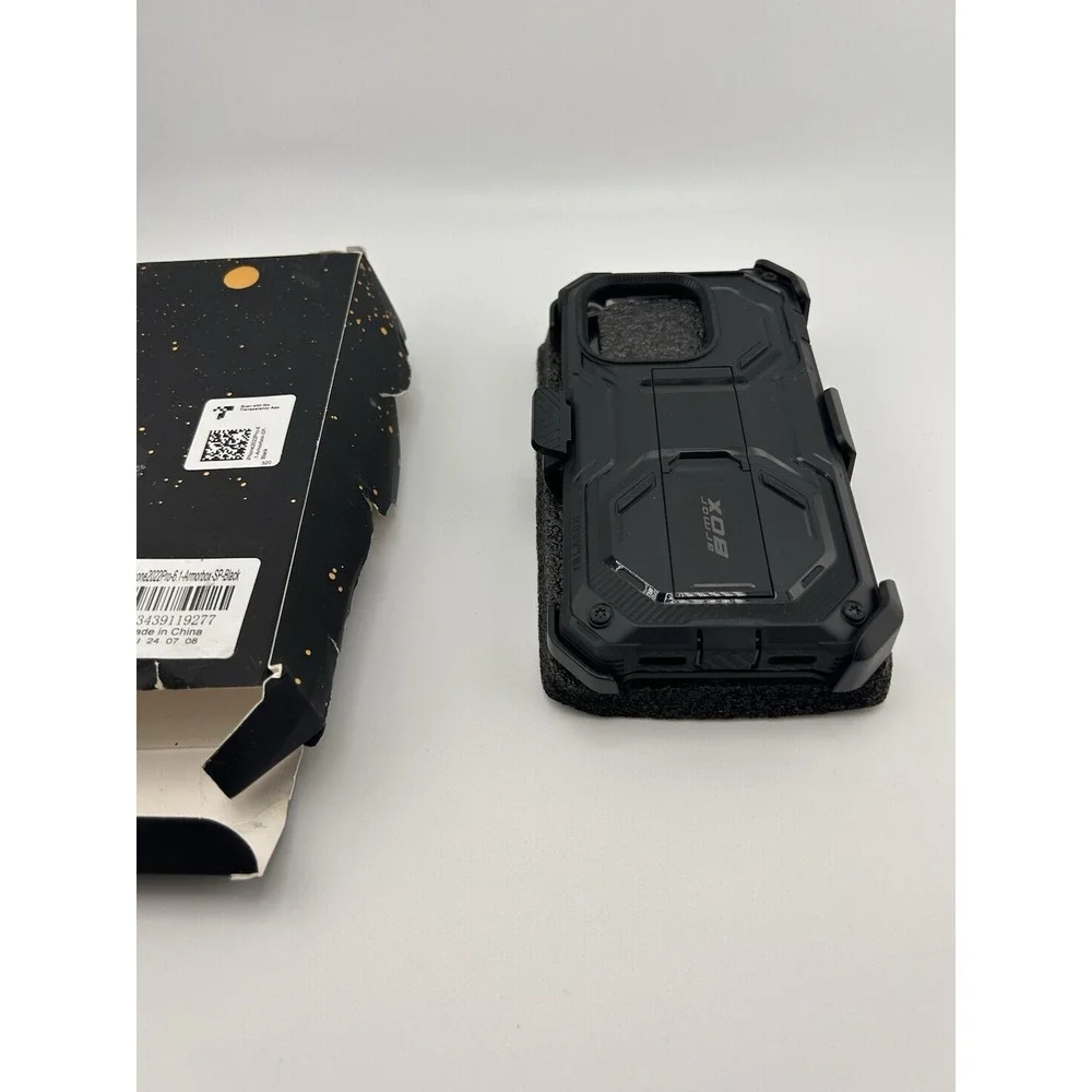 i-Blason Armorbox Black Bumper Case for iPhone 13 Pro